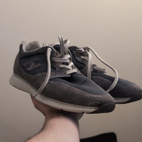 Hogan H254 H Flock Sneakers - Picture 1 of 8